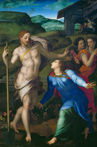 Christ Appears To Mary Magdalene Noli Me Tangere By Bronzino The