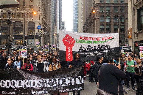 Justice for Laquan rally