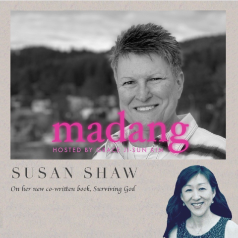 Image of Susan Shaw on Madang podcast logo