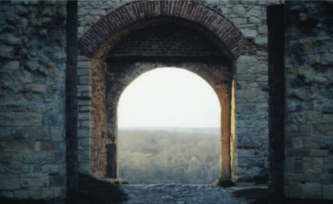 arch at a monastery