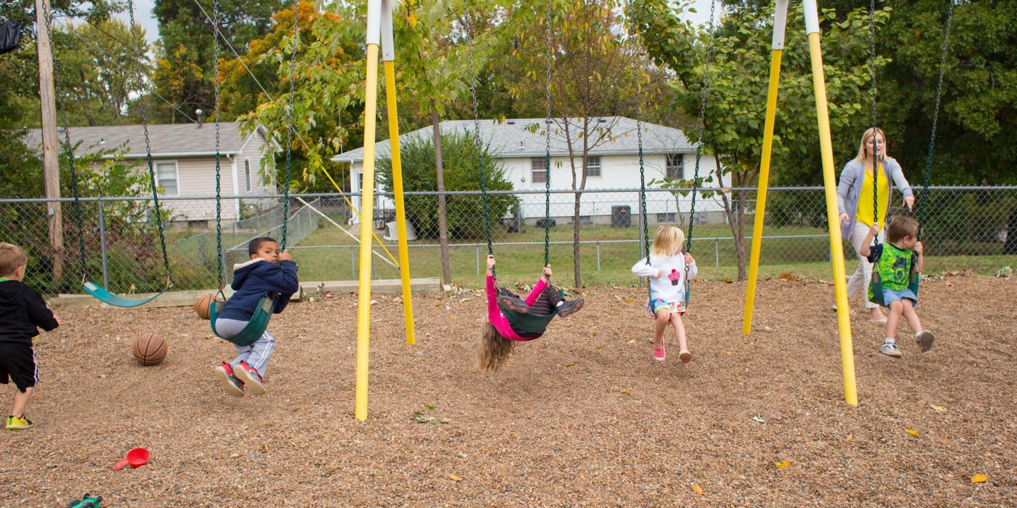 Trinity Lutheran playground