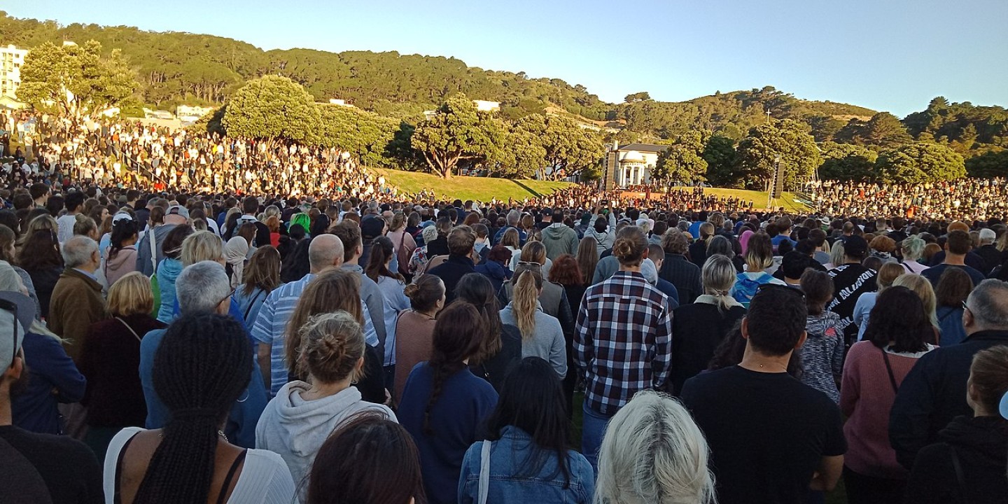 New Zealand mosque vigil