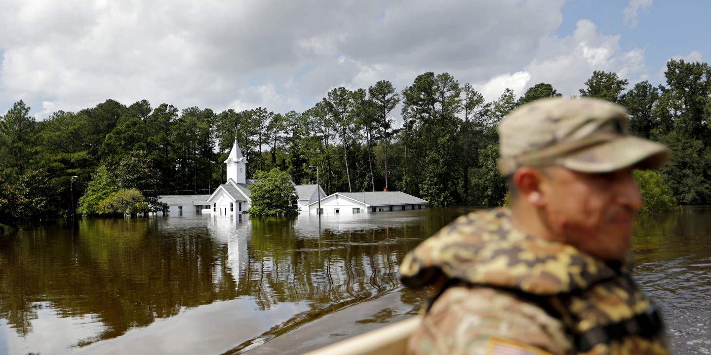 Hurricane Florence damage